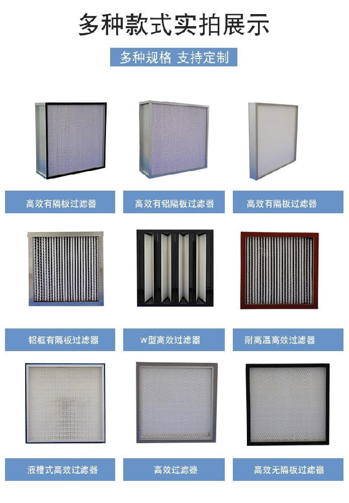 初效，中效，高效過濾器的區別是什么？